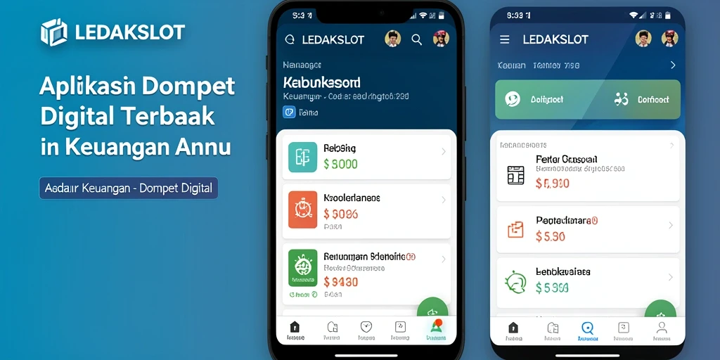 Antarmuka aplikasi LEDAKSLOT yang intuitif dan mudah digunakan.
